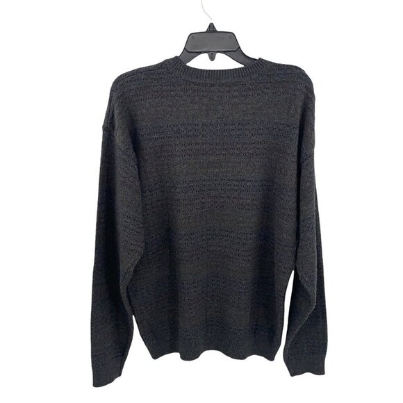 Van Heusen Sweater Men Size S Gray Chicago Friday Crew Neck Pullover Sweater NWT - Picture 5 of 5